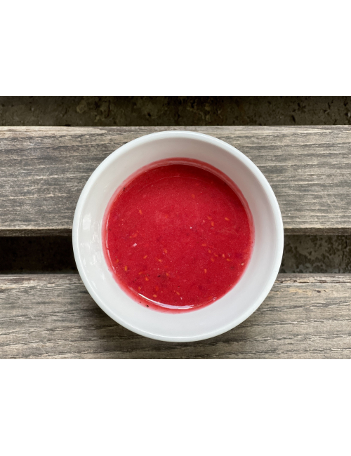 RASPBERRY SAUCE WITH SHALTON ONION