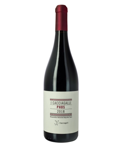 Вино i Cacciagalli PHOS 2018 Aglianico100%, 0,75. червоне сухе вино купити с доставкою в Українi | iнтернет магазин GIANNIVINO