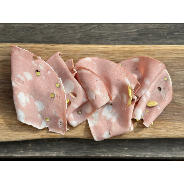 MORTADELLA WITH PISTACHIO