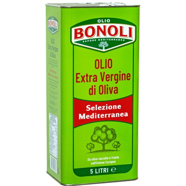 Оливкова олія Bonoli UE Selezione Mediterranea 5л.   вино купити с доставкою в Українi | iнтернет магазин GIANNIVINO