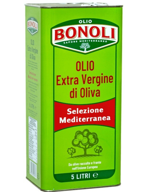 Оливкова олія Bonoli UE Selezione Mediterranea 5л.   вино купити с доставкою в Українi | iнтернет магазин GIANNIVINO