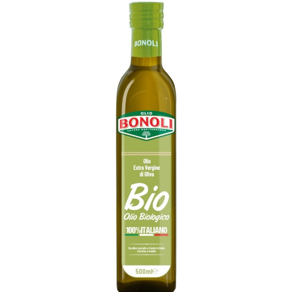 Оливкова олія Bonoli Organic 0,5л.   вино купити с доставкою в Українi | iнтернет магазин GIANNIVINO