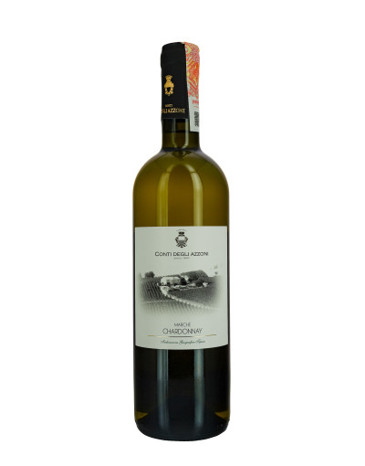 Вино Azzoni Chardonnay 2019 0,75л