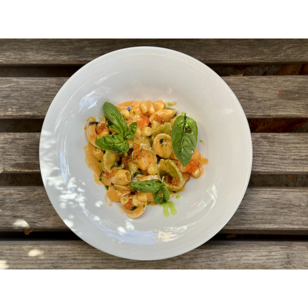 RAVIOLI WITH RICOTTA, SPINACH AND SEAFOOD