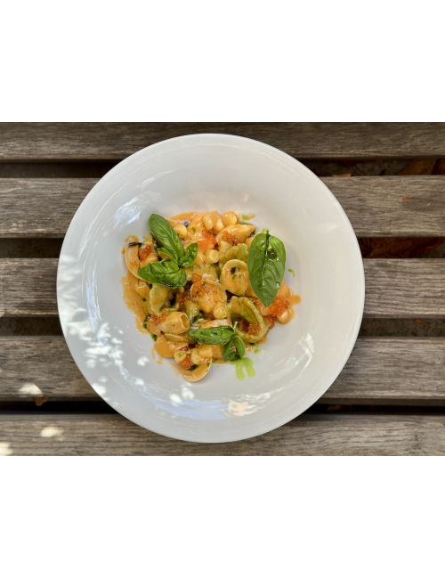 RAVIOLI WITH RICOTTA, SPINACH AND SEAFOOD