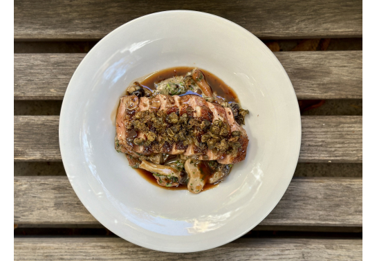 DUCK FILLET WITH FOREST MUSHROOM STEW