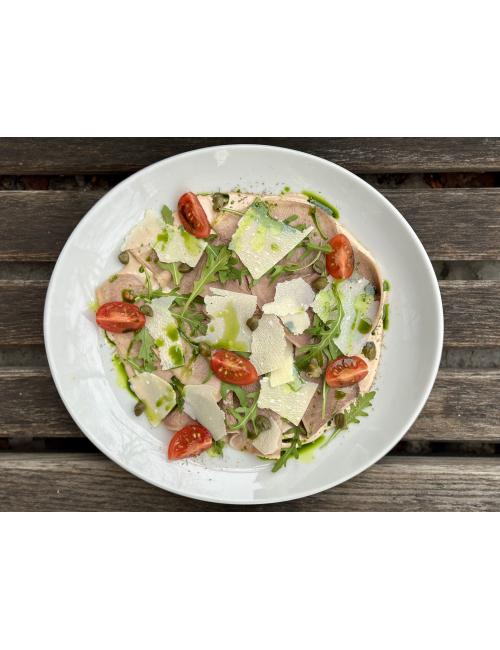BEEF TONGUE CARPACCHO