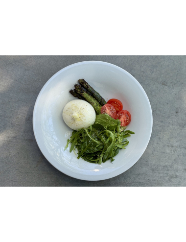 BURRATINA WITH ASPARAGUS