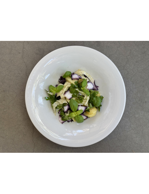 SALAD WITH OCTOPUS AND POTATOES