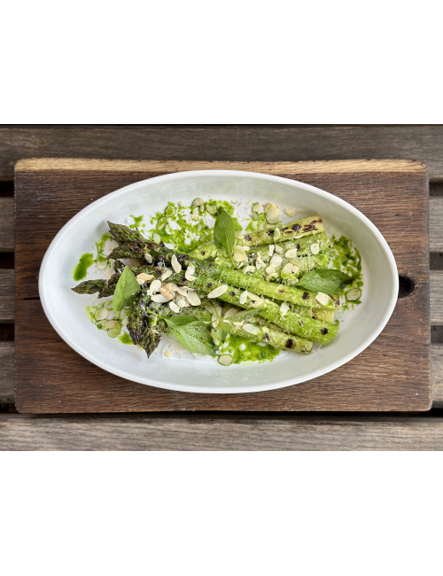 GRILLED ASPARAGUS WITH PARMESAN