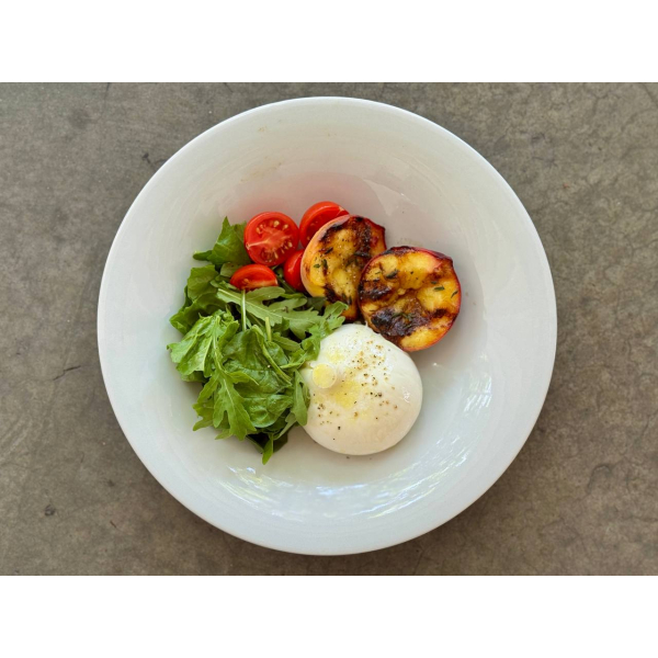 BURRATINE WITH GRILLED PEACHES
