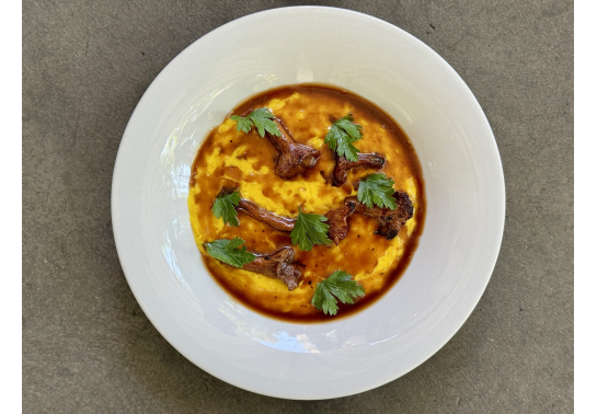 RISOTTO MILANOSE WITH CHANTERELLA