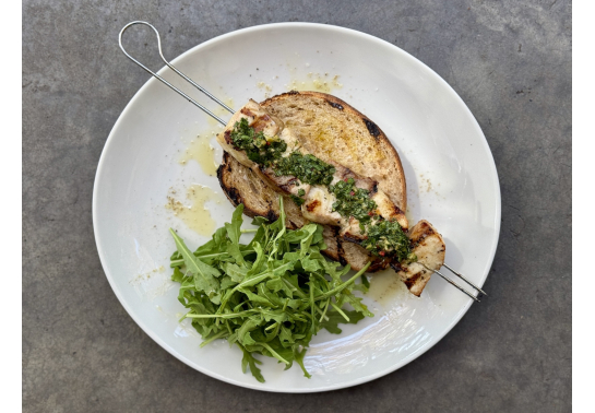 GRILLED STURGEON