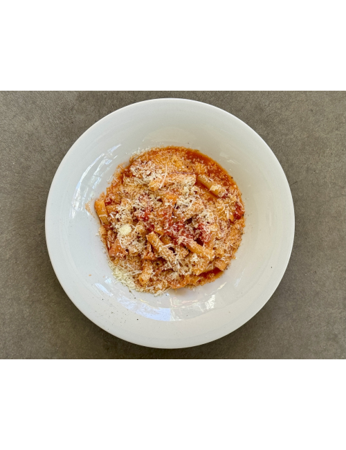 TORTIGLIONI ALL'AMATRICIANA.   вино купити с доставкою в Українi | iнтернет магазин GIANNIVINO