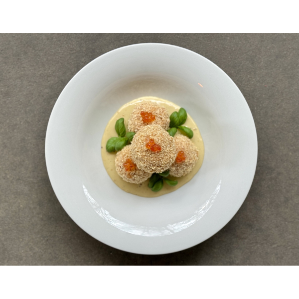 ARANCHINI WITH SEAFOOD