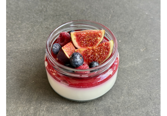 PANNA COTTA С ИНЖИРОМ