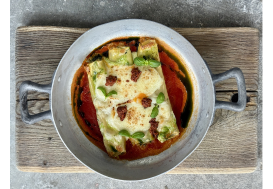 КАНЕЛОНІ З РІКОТОЮ ТА НДУЄЮ