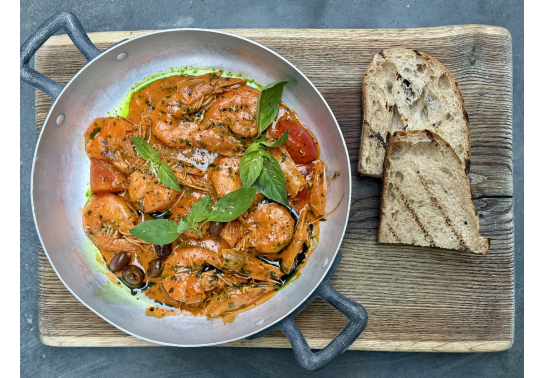 ПАТЕЛЬНЯ КРЕВЕТОК ПО ЛІГУРІЙСЬКИ.   вино купити с доставкою в Українi | iнтернет магазин GIANNIVINO