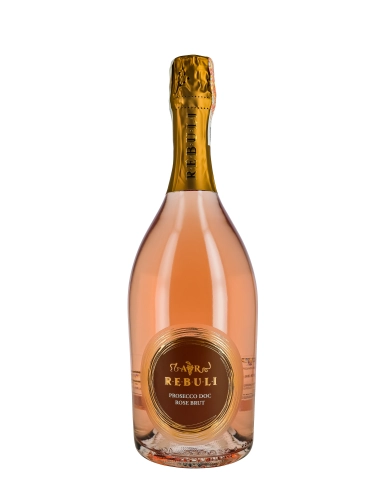 Вино Rebuli Prosecco Spumante Rose 2020 0,75л. рожеве brut вино купити с доставкою в Українi | iнтернет магазин GIANNIVINO