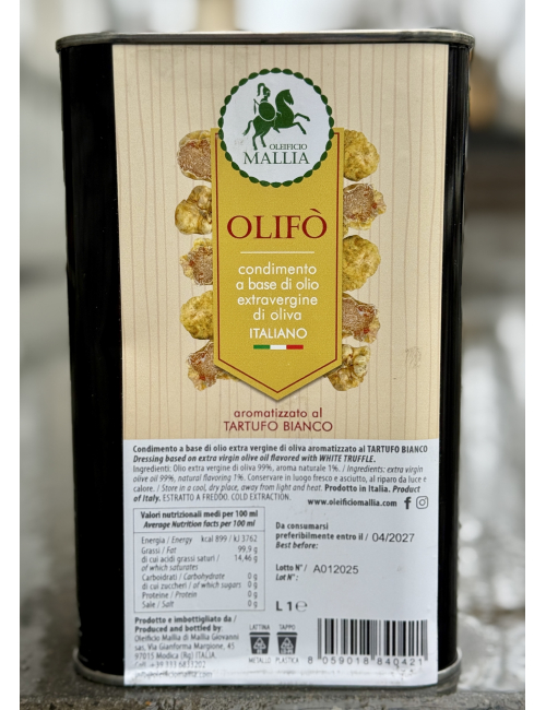 Оливкова олія зі смаком трюфелю OLIFO 1л.   вино купити с доставкою в Українi | iнтернет магазин GIANNIVINO
