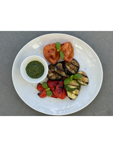 SEASONAL VEGETABLES ON THE FIRE