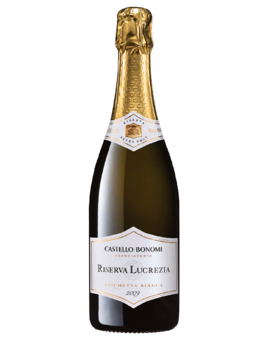 Franciacorta Lucrezia Etichetta Bianca Extra Brut Riserva. біле экстра брют вино купити с доставкою в Українi | iнтернет магазин