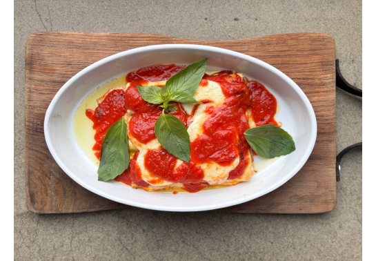 CANELLONI WITH PROSCUTO CRUDO AND BEEF TAILS