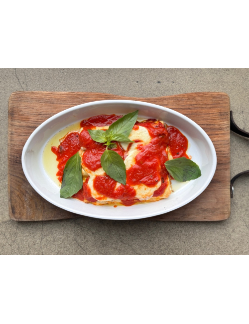 CANELLONI WITH PROSCUTO CRUDO AND BEEF TAILS