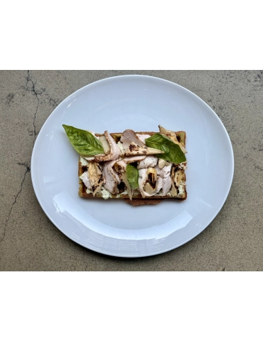 POTATO WAFFLE WITH TURKEY