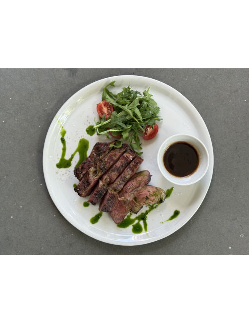 Buy RIBAY STEAK WITH POTATOES AND FOREST MUSHROOMS