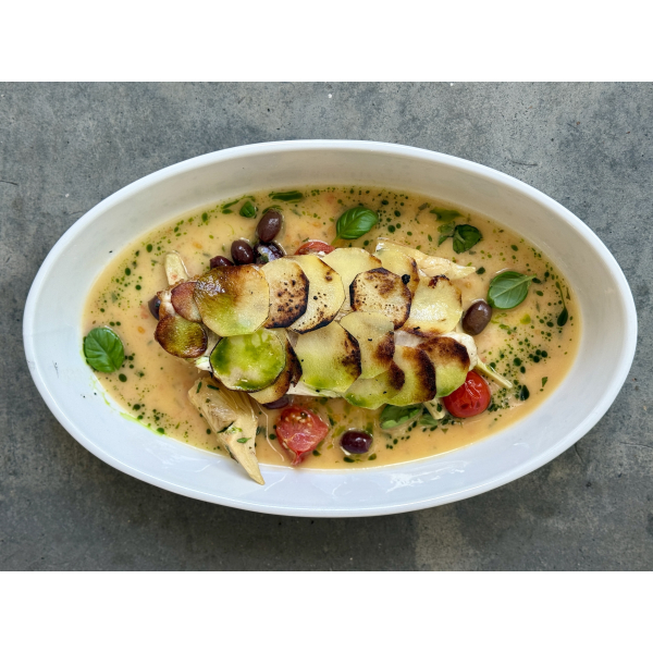 BRANZINO З КАРТОПЛЕЮ ТА АРТИШОКАМИ