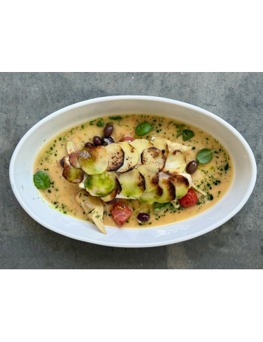 BRANZINO З КАРТОПЛЕЮ ТА АРТИШОКАМИ