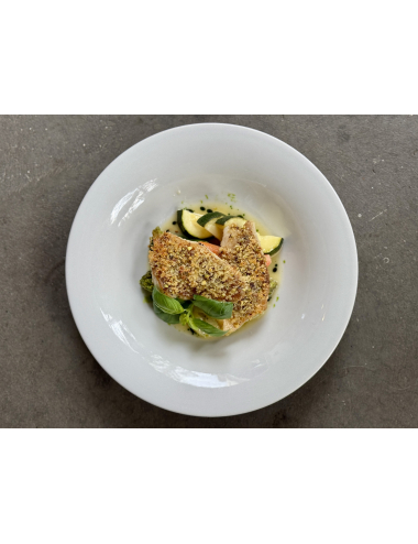 SCORFANO CON VERDURE AL VINO BIANCO