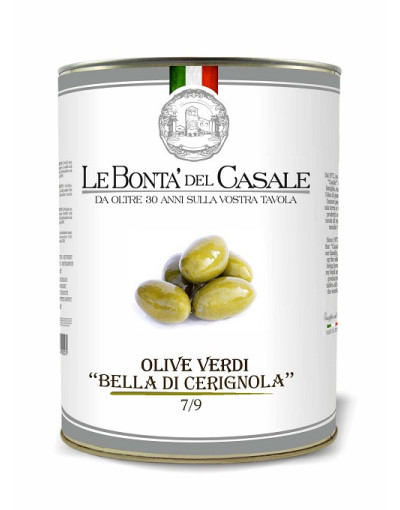 Зеленые сладкие оливки Bella di Cerignola