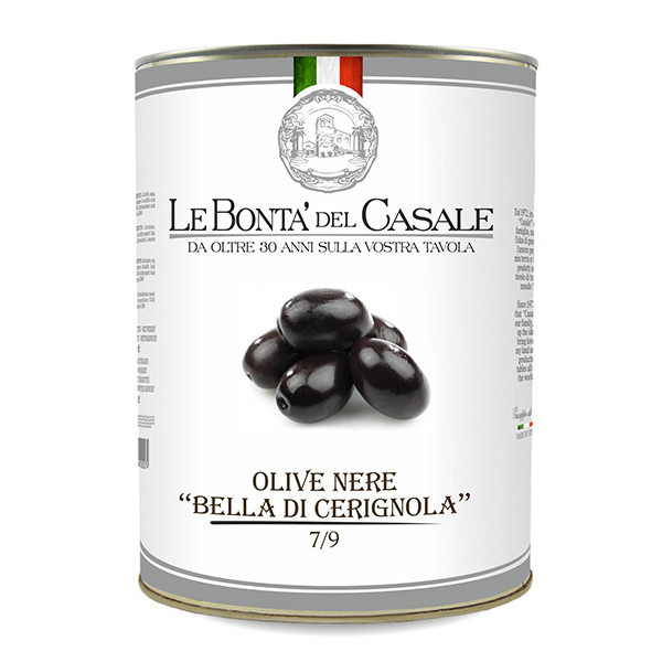 Черные оливки Bella di Cerignola