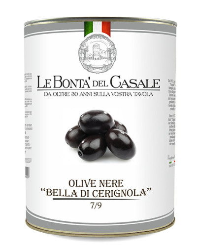 Черные оливки Bella di Cerignola