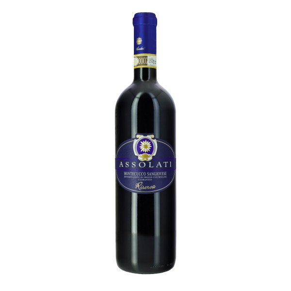 Вино Assolati DOCG Montecucco Rosso Sangiovese Riserva 2015 0,75