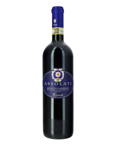 Вино Assolati DOCG Montecucco Rosso Sangiovese Riserva 2015 0,75